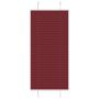 Klostuotos žaliuzės, bordo spalvos, 65x150 cm, audinys, plotis 64,4 cm, poliesteris