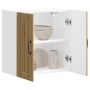 Sieninė virtuvės spinta Lucca Artisan Oak Engineered Wood
