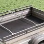 Tentų laikiklis priekaboms 3 pcs Sidabro 130-210 cm Aliuminis