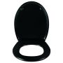 Klozeto dangtis DU11 lėtas black