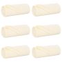 Mesti antklodės 6 pcs Kreminė 200 x 150 cm Flysas