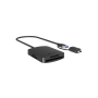 Raidsonic 4-in-1 Card Reader with USB 3.2 Gen 1 Type-A + Type-C | IB-CR302-CU3
