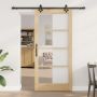 Slankios durys ORKDAL Natūrali ir juoda 93 x 202 cm