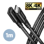 AXAGON | Extension USB 20Gbps cable, 1 m | BUCM32-CF10AB | USB-C to USB-C