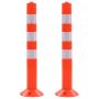 Eismo reguliavimo stulpeliai, 2vnt., plastikas, 75cm