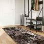 Kilimėlis MARSA Juodas 80 x 350 cm Poliesteris ir PVC