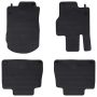 Automobilių kilimėlis 4 pcs Juodas tinkamas MB GLE , GLS TPE