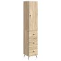 Spintelė 2 pcs Sonoma ąžuolas 34,5 x 34,5 x 90 cm