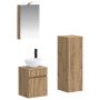 Vonios baldų rinkinys 4 pcs Artisano ąžuolo