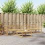 Lauko sofos komplektas 5 pcs Balta 79 x 79 x 37 cm