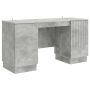 Stalas Betono pilka 142,5 x 50 x 75 cm Apdirbta mediena