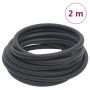 Hibridinė oro žarna, juodos spalvos, 0,6, 2m, guma ir PVC