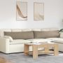 Sofa Pagalvės 2 pcs Taupe 145 x 40 cm audinys