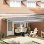 Ištraukiama markizė Balta 450 × 300 cm Aliuminis