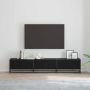 TV vienetai 2 pcs Juodas ąžuolas 210 x 35 x 41 cm