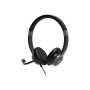 PORT CONNECT | Stereo USB Headphone PRO ON'R 300 | Wired | On-ear | Black | Noise canceling