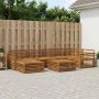Lauko sofos komplektas 7 pcs Natūrali