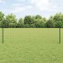 Tvora su stulpais Žalia 0,6 x 10 m Plienas ir PVC
