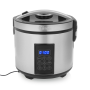 Tristar | Digital Rice and Steam Cooker | RK-6138 | 900 W | 2.2 L | Number of programs 7 | Grey