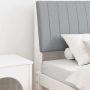 Apmušta lovos galvūgalis Šviesiai pilka 100 cm