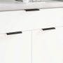 Rankena 725 pcs Juoda 120 x 39.6 x 17 mm Aliuminis