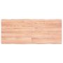 Stalviršis, šviesiai rudas, 120x50x(2-4) cm, medienos masyvas