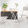 Sodo stalas Balta 50 x 50 x 72 cm metalas