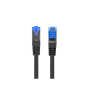 Lanberg | Patchcord Cat.6A S/FTP LSZH CCA | PCF6A-10CC-1500-BK | 15 m | Black