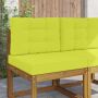Lauko sofa pagalvėlė 2 pcs Žalia Poliesteris