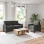Sofos komplektas 2 pcs Antracito Poliesteris