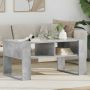 Kavos staliukas Betono pilka 92 x 53 x 45 cm Apdirbta mediena