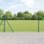 Tvora su stulpais Žalia 1 x 25 m Plienas ir PVC