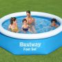 Bestway Fast Set Pripučiamas baseinas, 244x61cm, apvalus, 57265