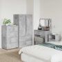 Saugojimo spintos 2 pcs Betono pilka 60 x 48 x 105 cm