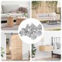 Įpjovinė T-veržlė 7200 pcs Sidabro M6 mm Plienas