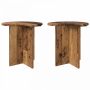 Šoninis stalas 2 pcs Sendintos medienos Ø 39 x 38 cm