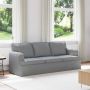 Sofa Šviesiai pilka 201 x 80 x 85 cm audinys