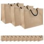 Džiuto piniginės 50 pcs Natūrali ir juoda 42 x 33 x 19 cm