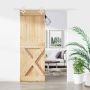Slankios durys Natūrali ir Balta 80 x 210 cm