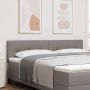 LED galvūgalis su galvūgalio Taupe 180 cm Poliesteris