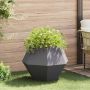 Lovelis Juoda 75 x 75 x 60 cm Plienas