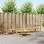 Lauko sofos komplektas 5 pcs Balta 79 x 79 x 37 cm