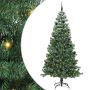 Kalėdų eglutė su 300 LED s stovu Žalia 240 cm PVC