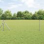 Tvora su stulpais Sidabro 0,4 x 10 m Plienas ir PVC