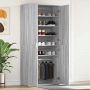 Batu skrynia Pilkas Sonoma 80 x 39 x 178 cm Apdirbta mediena