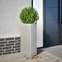 Sodo lovelis, 40x40x75cm, galvanizuotas plienas, trikampis