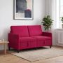 Sofa su saugojimo vieta Vyno raudona 152 x 78 x 87 cm