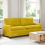 Sofa Geltona 196 x 81 x 87,5 cm Aksomas