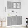 Virtuvės spintelių komplektas Lyon 4 pcs Pilka sonoma ąžuolo