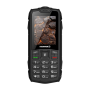 SALE OUT. Hammer ROCK LTE | Black | 2.4  | IPS | 48 MB | 128 MB | Dual SIM | 3G | Main camera resolution 2 MP | 3000 mAh | USED, REFURBISHED, WITHOUT  ACCESSORIES